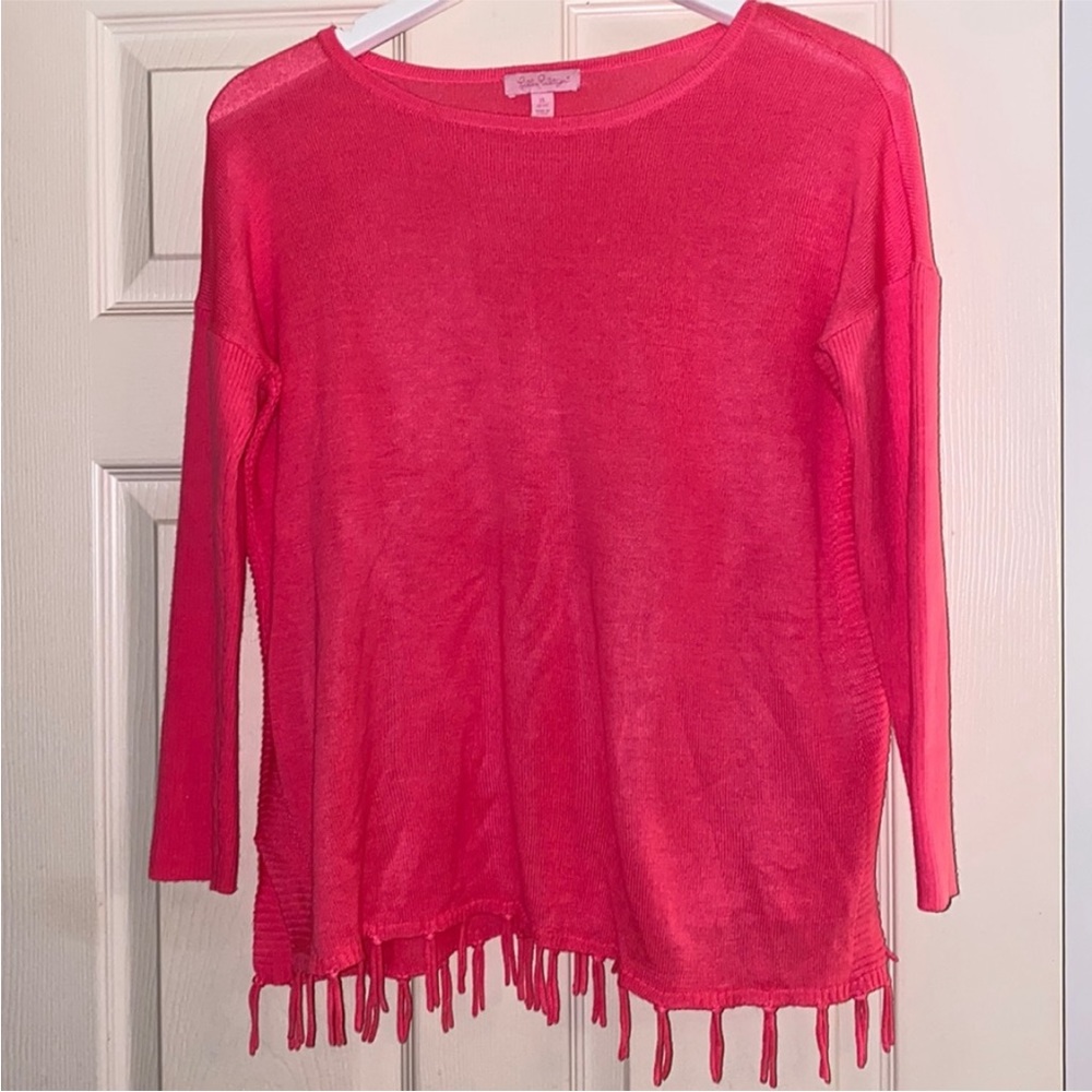Lilly Pulitzer Girls XL 12-14 Ramona Sweater EUC
